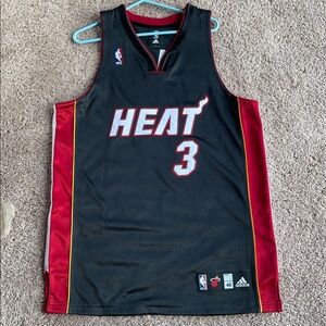Adidas Black and Red NBA Fabric, MIAMI HEAT 3